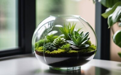 Jak utrzymać właściwą wilgotność roślin w szklanym terrarium?